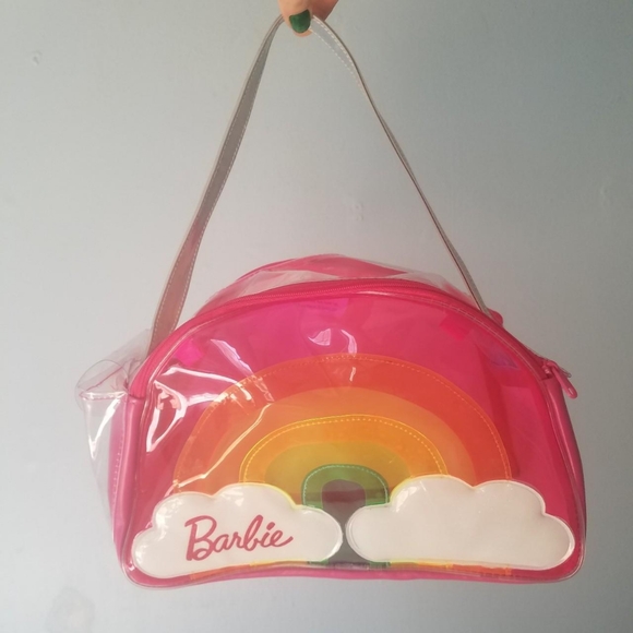 Barbie Handbags - Barbie girl Pink rainbow bag